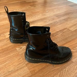 SOLD Dr.Martens black boots size:6